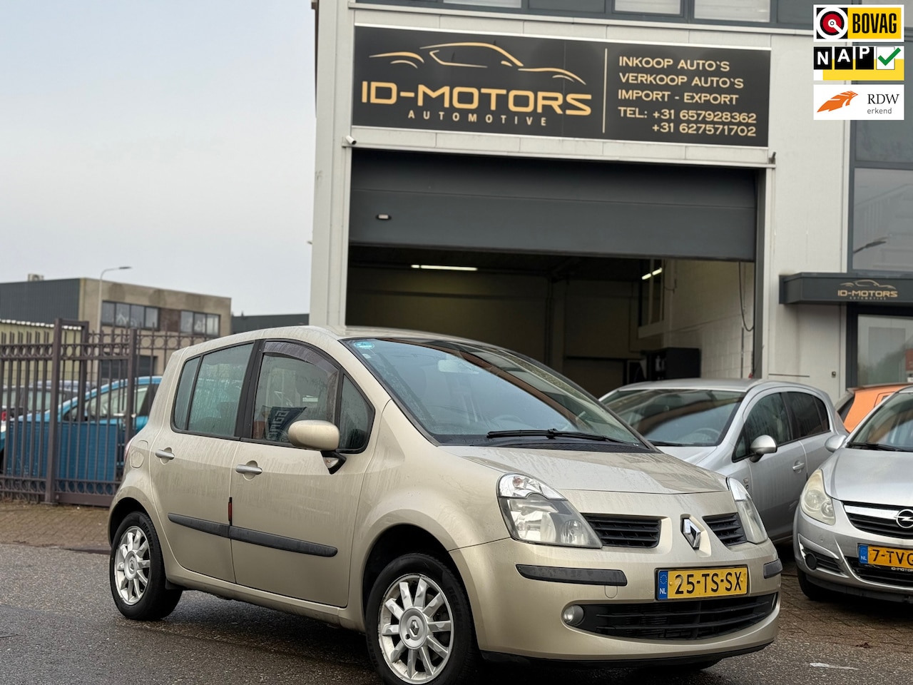 Renault Modus - 1.4-16V Dynamique 24-11-2026 apk airco cruise zeer nette staat - AutoWereld.nl
