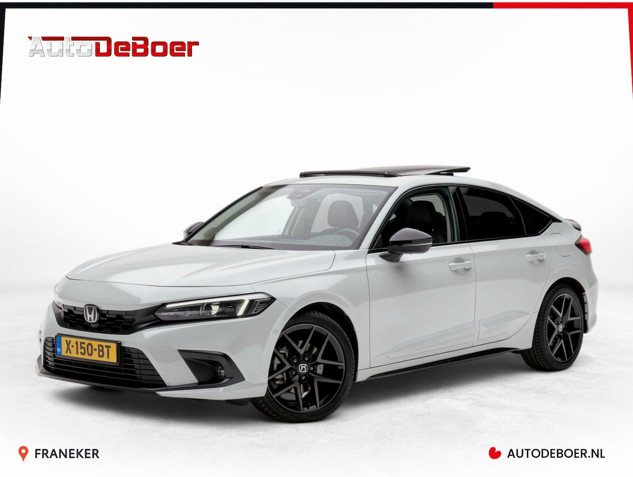 Honda Civic - 2.0 e:HEV Advance | Matrix | BOSE | schuif/kantel dak | Origineel leder | Sport pack | inc - AutoWereld.nl