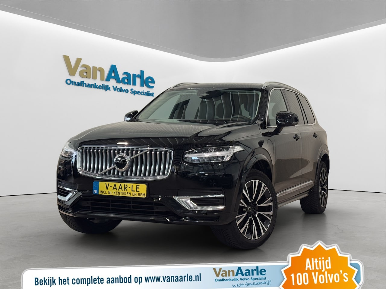 Volvo XC90 - T8 Plug-in Hybrid Plus Bright Trekhaak Parkeercamera Stoelverwarming 455pk - AutoWereld.nl