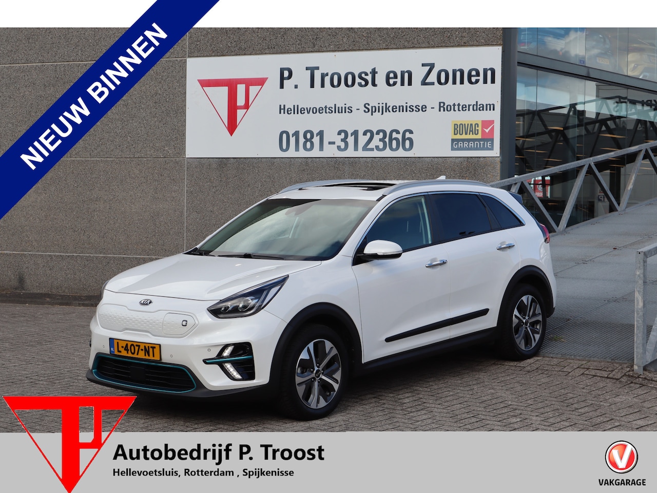 Kia e-Niro - DynamicPlusLine 64 kWh Nederlandse auto/Panoramadak/Apple carplay/Achteruitrijcamera/Stoel - AutoWereld.nl