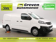 Opel Vivaro-e - 75 kWh L3H1 Long Range | Snelladen | SOH 92% | Airco | Cruise | 3 Zits | Carplay | Parkeer