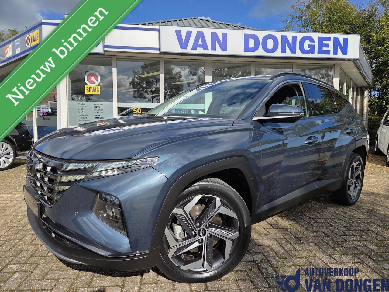 Hyundai Tucson - 1.6 T-GDI HEV Comfort Smart | Full Hybrid 230 PK | Premium Velg / Elektr. achterkl. / Adap - AutoWereld.nl