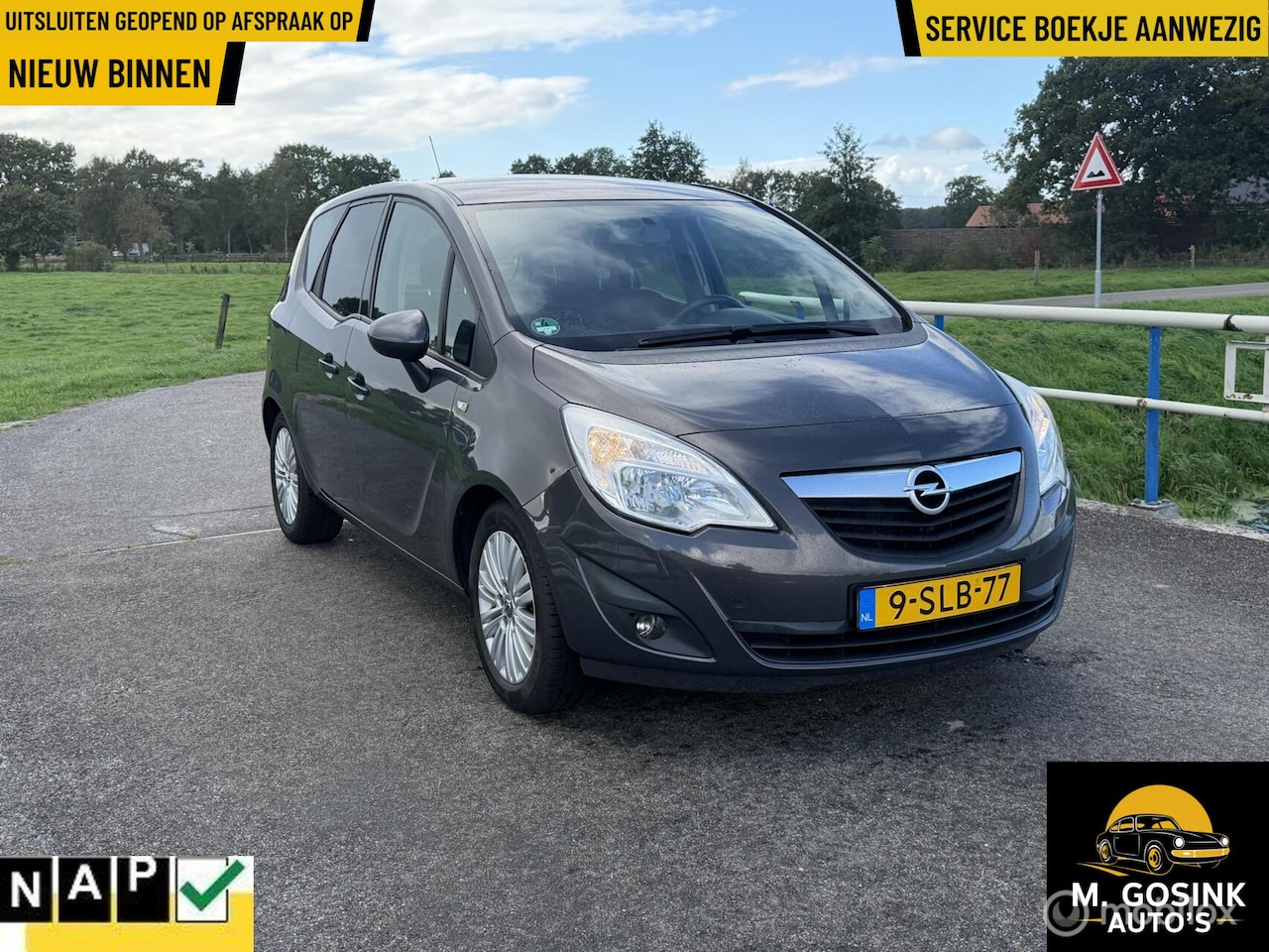 Opel Meriva - 1.4 Turbo Cosmo LPG 1.4 Turbo Cosmo LPG - AutoWereld.nl