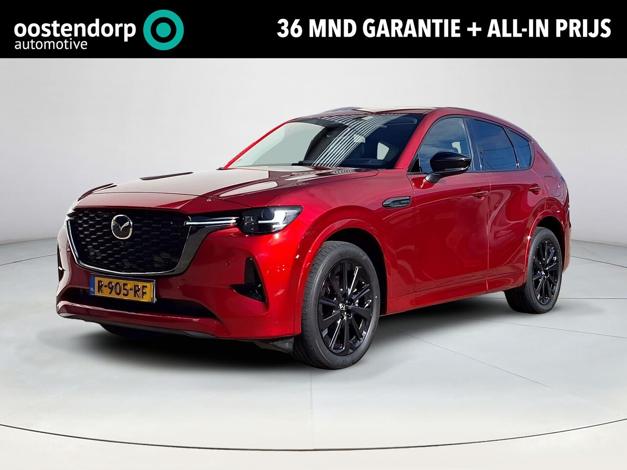 Mazda CX-60 - 2.5 e-SkyActiv PHEV Homura | Apple Carplay/Android Auto | Elektrische achterklep | BOSE au - AutoWereld.nl
