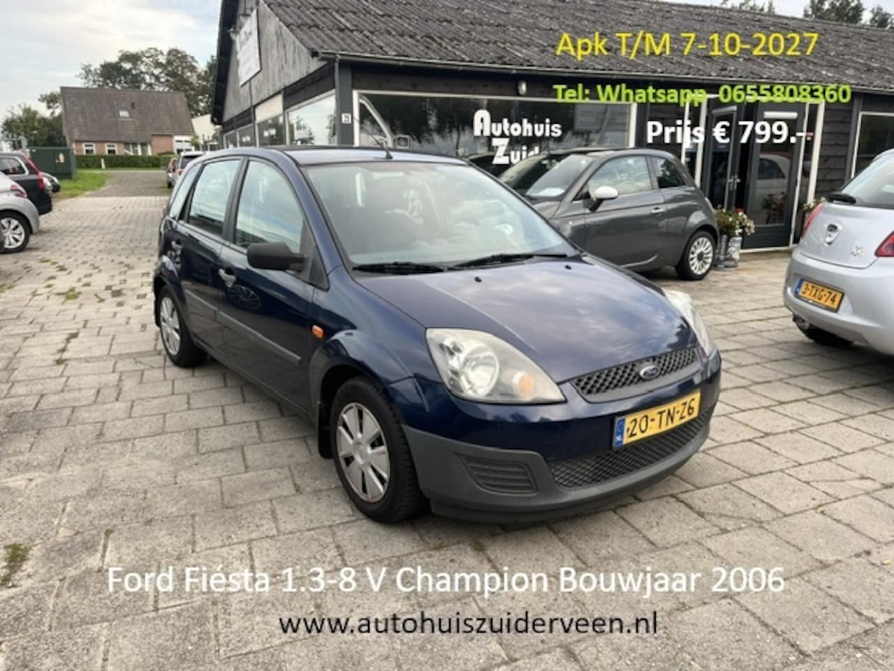 Ford Fiesta - 1.3 8V 5DR Champion Apk 7-10-2027 !!! - AutoWereld.nl