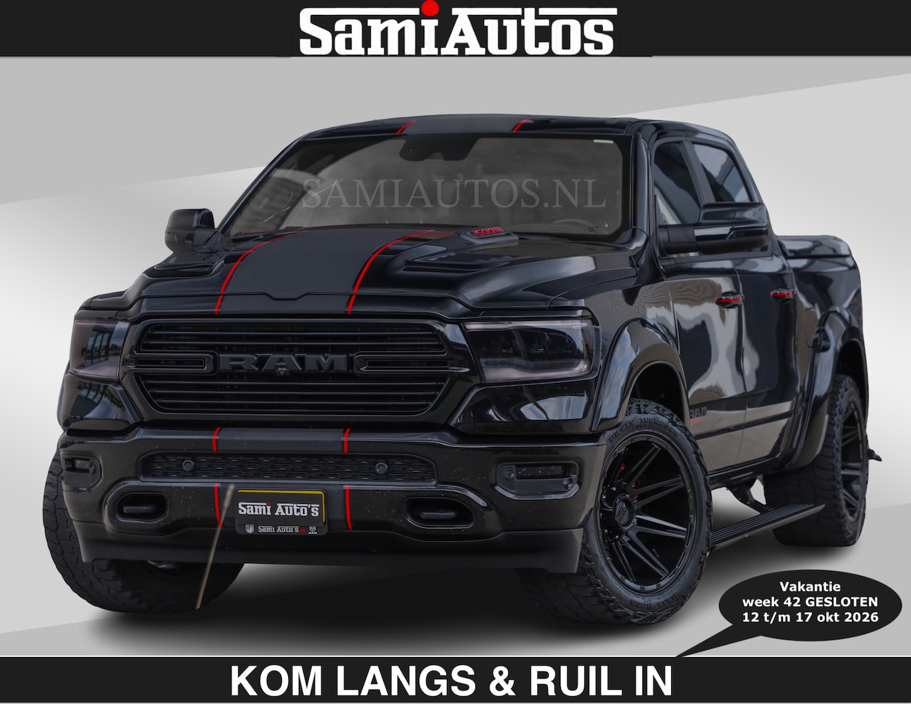 Dodge Ram Pick Up - GT HULK | TRX PACK | 5.7 V8 HEMI | € 66.950,- excl |SCHAKEL FLIPPERS | WIDE BODY | MEGA DI - AutoWereld.nl