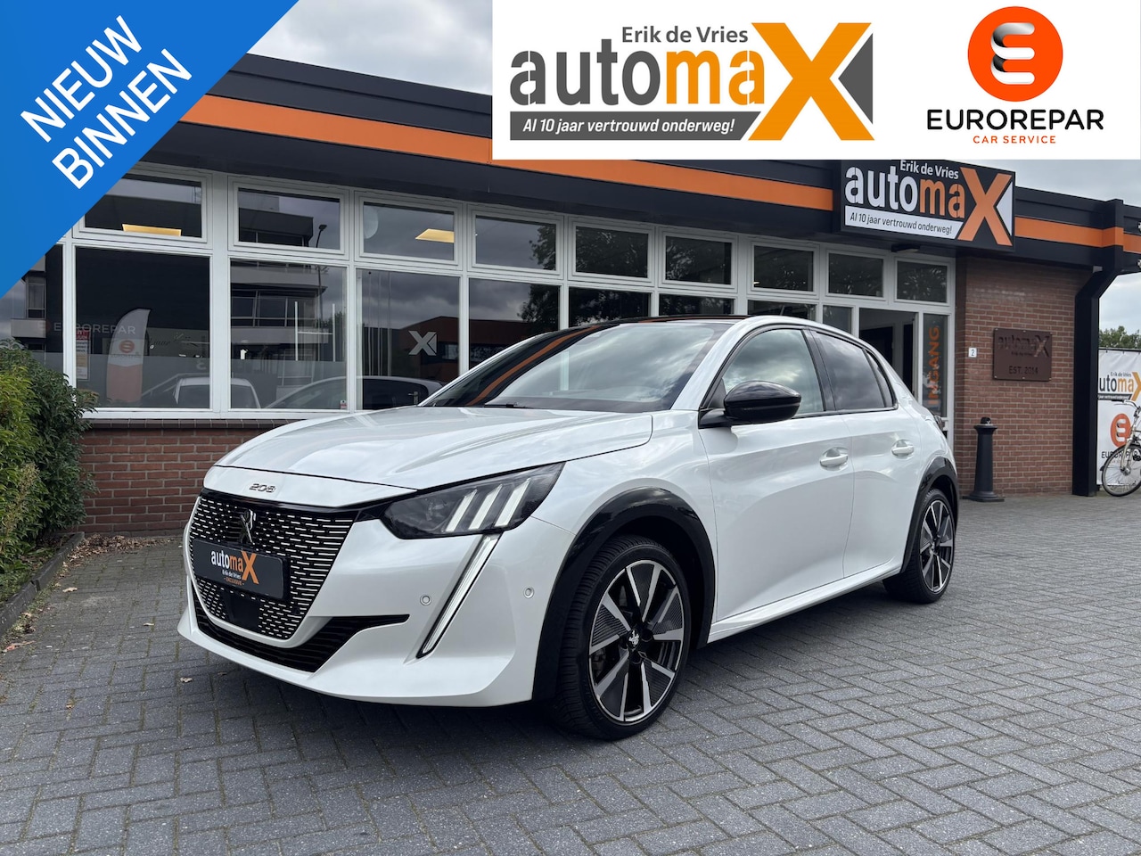 Peugeot e-208 - EV GT 350 50 kWh |SOH 92%|Cruise Control|Navigatie| - AutoWereld.nl