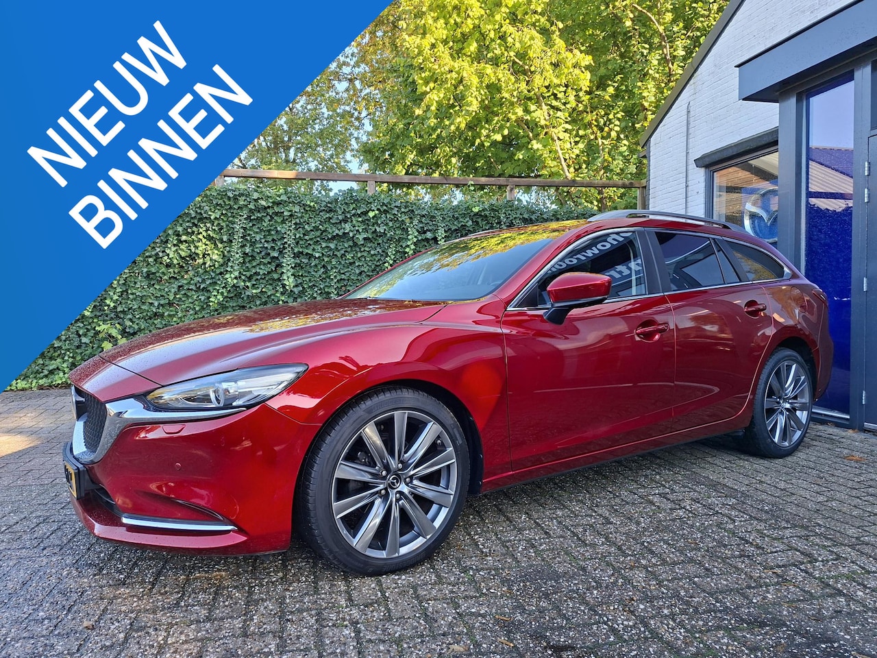 Mazda 6 Sportbreak - 2.0 SkyActiv-G 165 Comfort 360° camera, 19" LMV - AutoWereld.nl