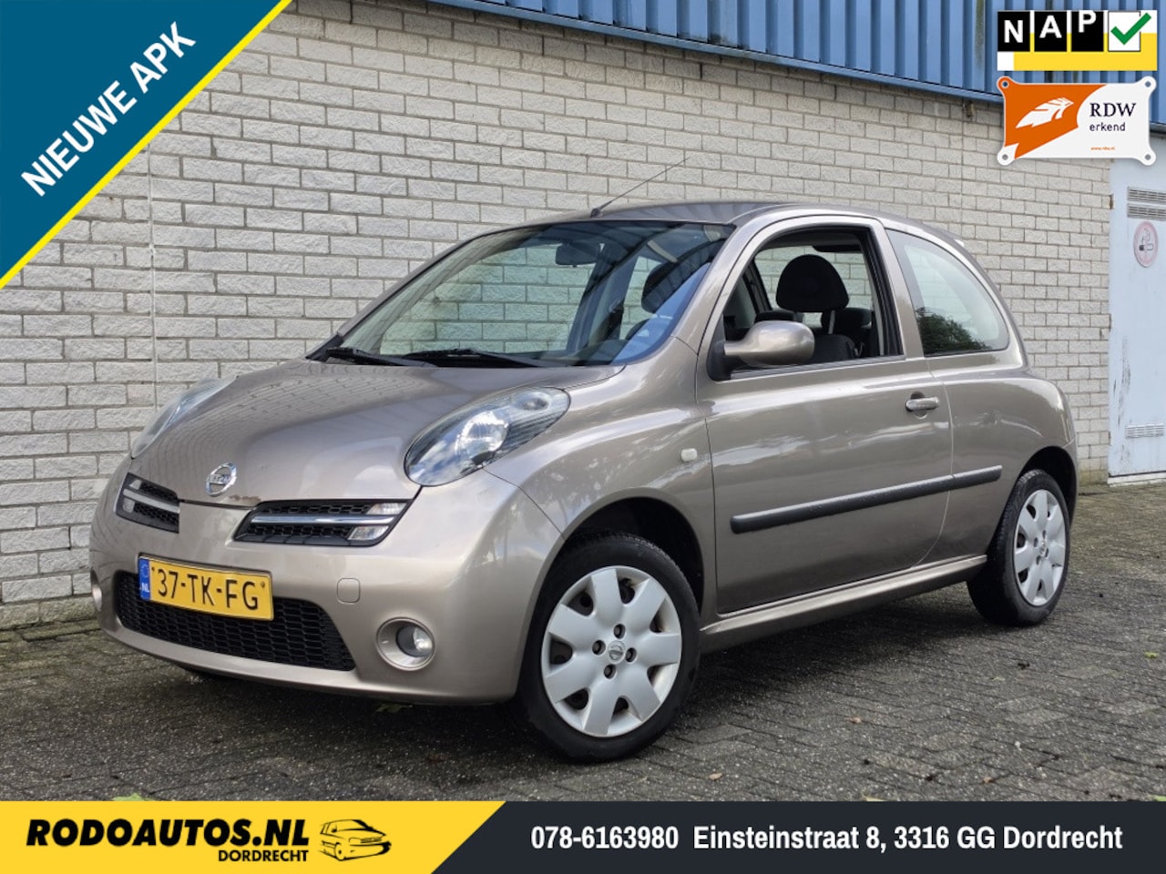 Nissan Micra - 1.4 Tekna 3D Airco Nieuwe APK ✅ - AutoWereld.nl