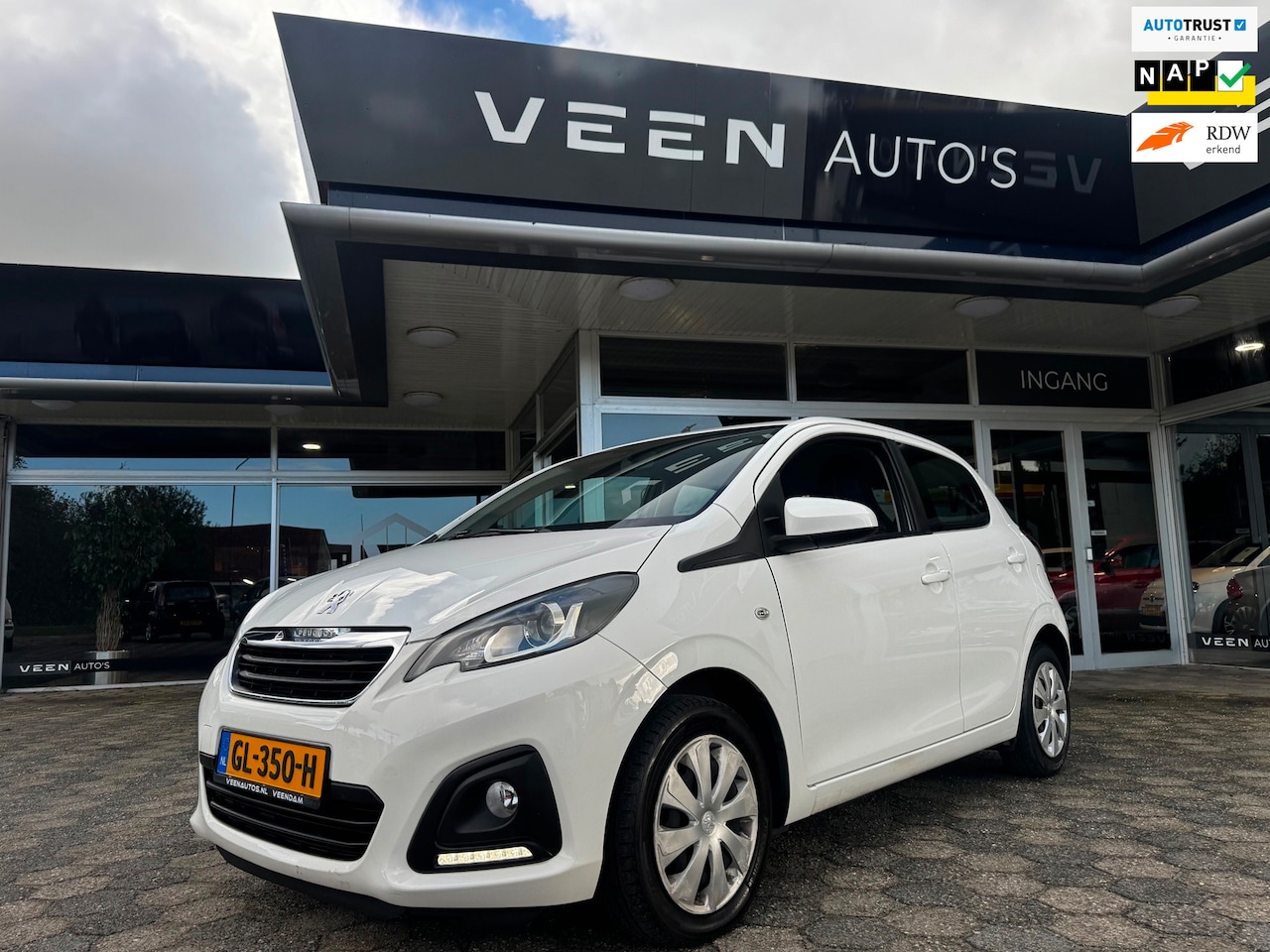 Peugeot 108 - 1.0 e-VTi Première 5 Deurs LED Airco Netjes! - AutoWereld.nl
