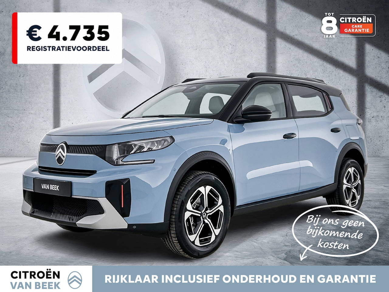 Citroën C3 Aircross - Hybrid 145pk Automaat Max 7 persoons | 7 zitplaatsen | Achteruitrijcamera | Comfort Seats - AutoWereld.nl