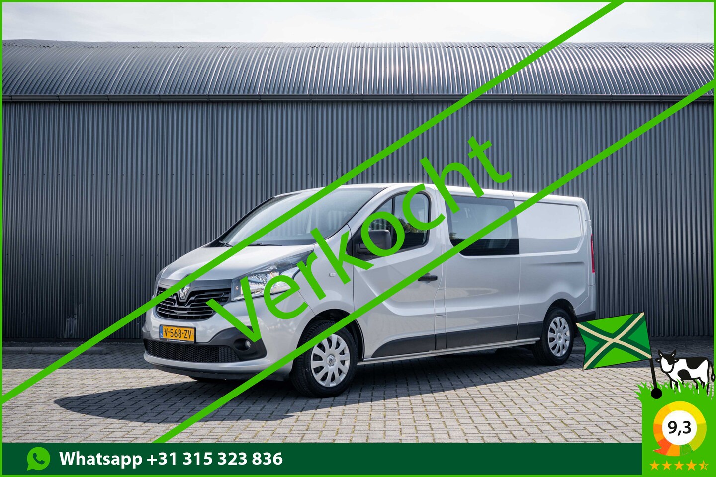 Renault Trafic - 1.6 dCi 125PK L2H1 | DC 5-Zits | Camera | Cruise | Airco | Trekhaak - AutoWereld.nl