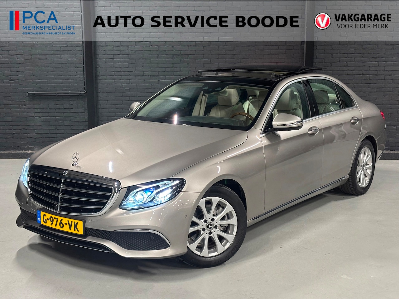 Mercedes-Benz E-klasse - 200 (197 pk) automaat Premium Plus - Burmester - schuif-/kanteldak - AutoWereld.nl