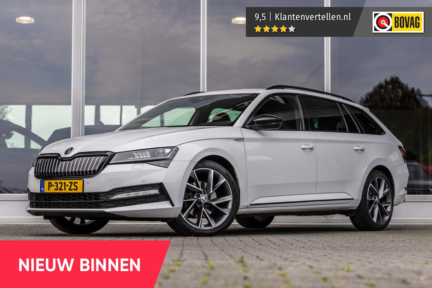 Skoda Superb Combi - 1.4 TSI iV Sport Line | Matrix LED | ACC | Virtual | 19" - AutoWereld.nl