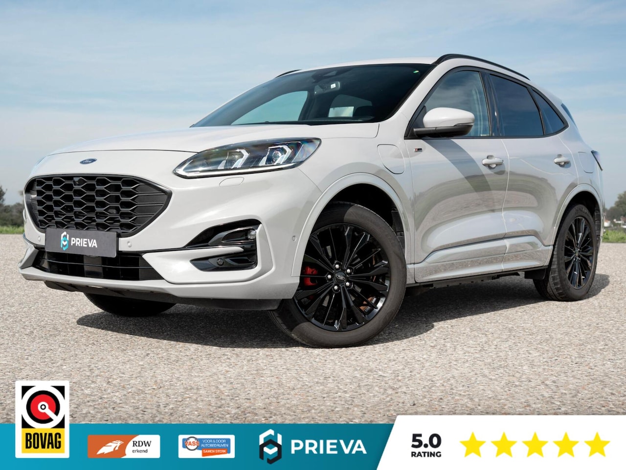 Ford Kuga - 2.5 PHEV ST-Line Graphite Tech Black-Pack | ACC | Navi | Trekhaak - AutoWereld.nl