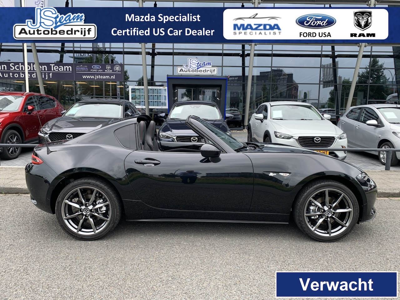 Mazda MX-5 RF - ND 2.0 SkyActiv-G 160PK GT-M Automaat Bose Leder PDC - AutoWereld.nl