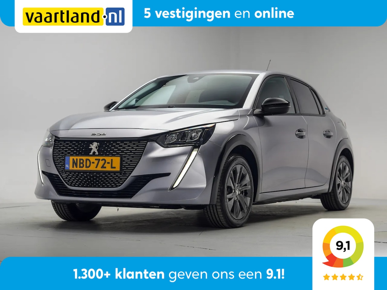 Peugeot e-208 - Style 50kWh [ SoH 93.7% LED Navi Apple/Android Climate ] - AutoWereld.nl