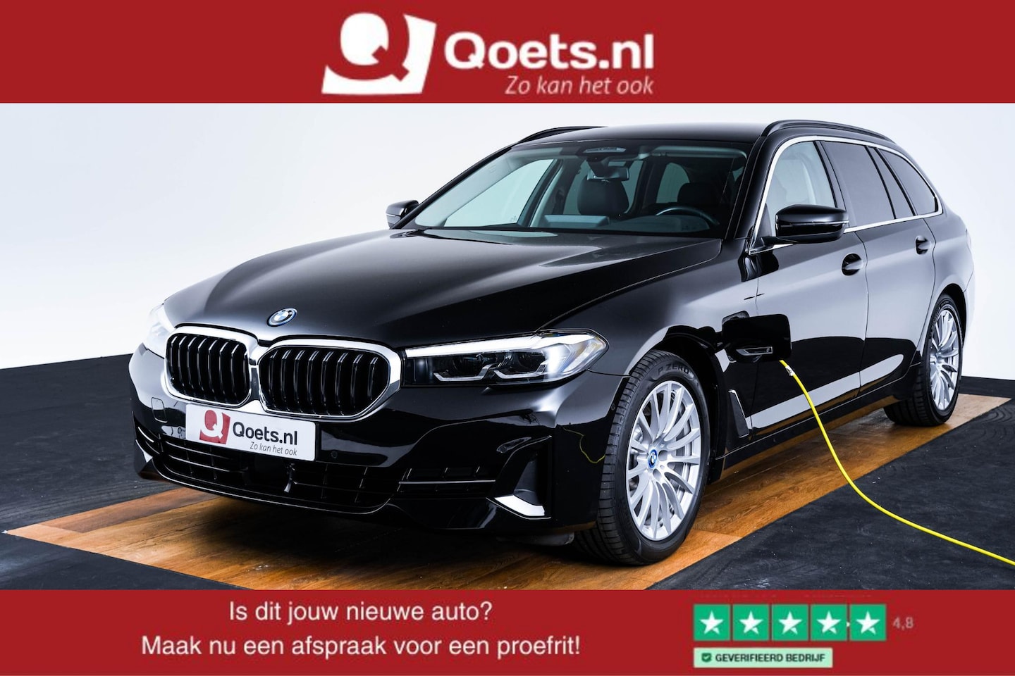 BMW 5-serie Touring - 530e Driving Assistant Professional - Hifi - Parking Assistant - Getinte Ruiten - Sportsto - AutoWereld.nl
