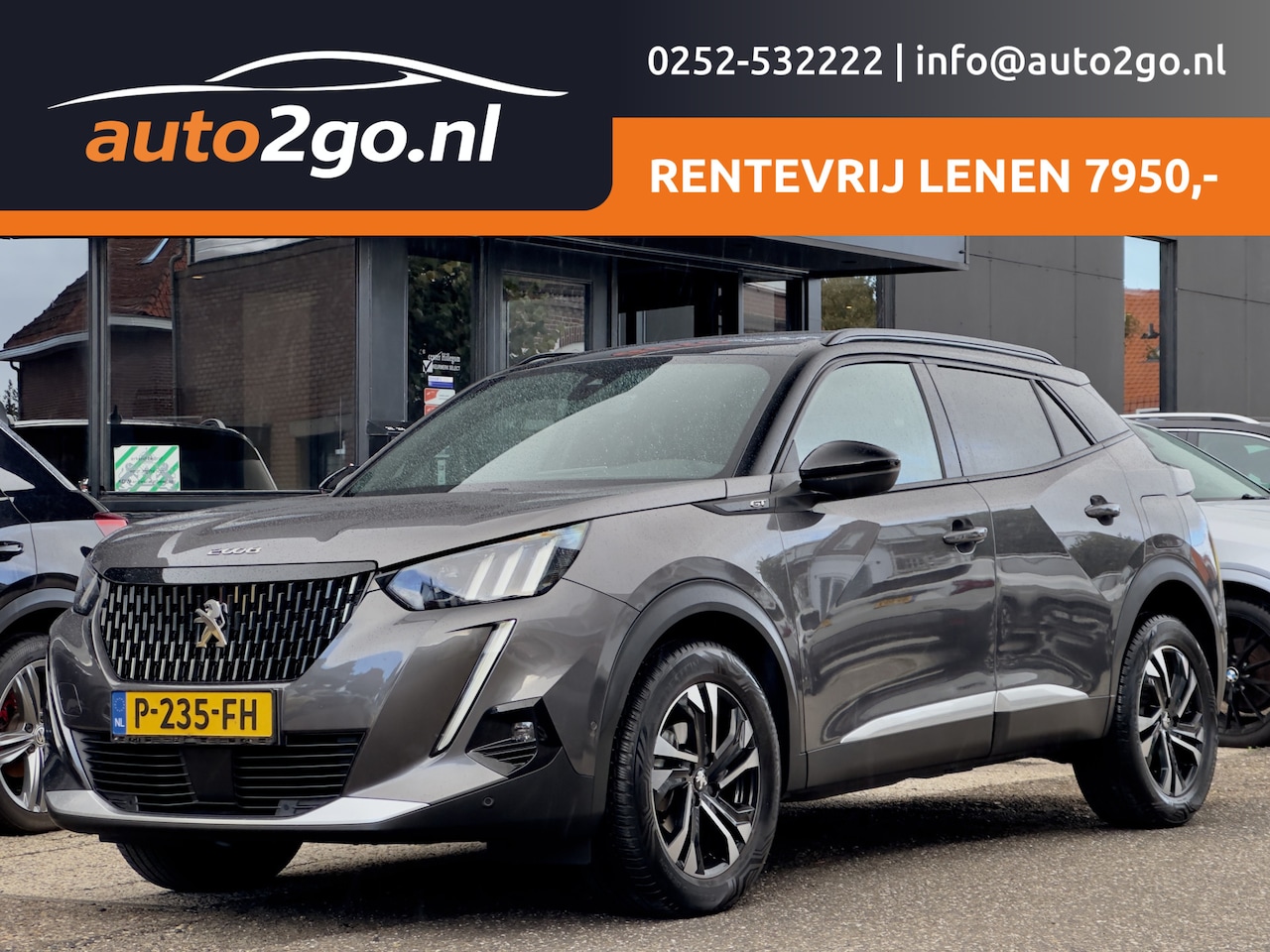 Peugeot 2008 - 1.2 AUT8 GT-LINE PANODAK LEDER NAVI CAMERA DIGI-DASH APPLE-CARPLAY LED LMV PDC - AutoWereld.nl