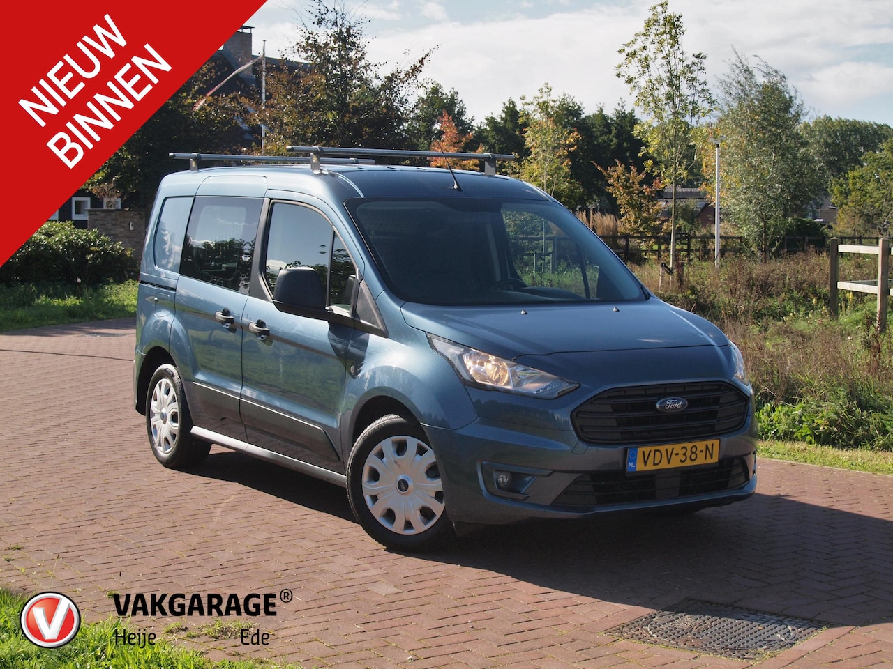 Ford Transit Connect - 1.5 EcoBlue L1 Trend | Airco | Trekhaak | Marge | - AutoWereld.nl