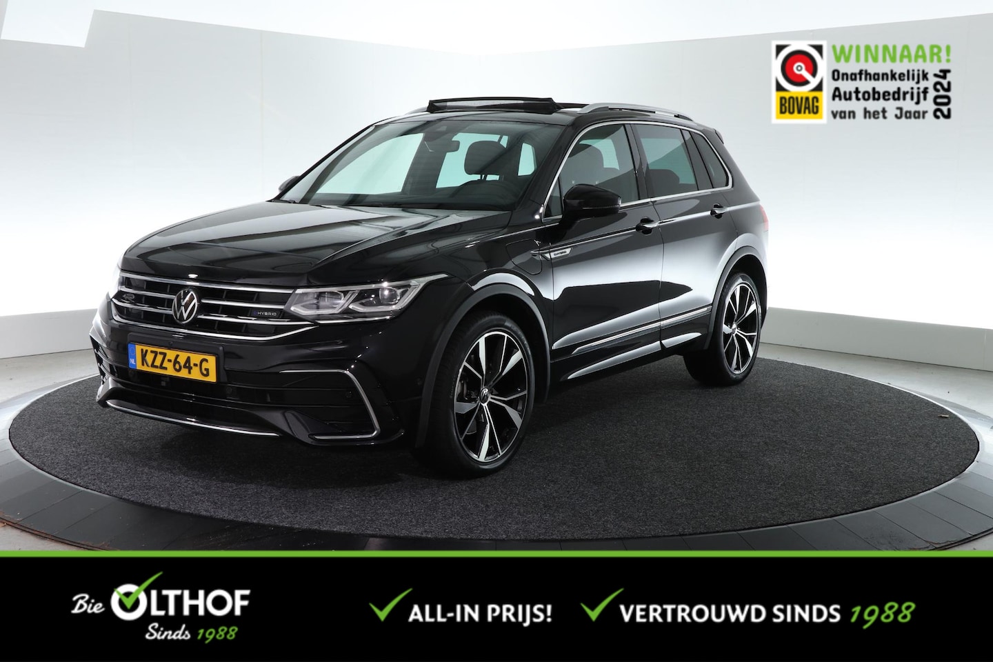 Volkswagen Tiguan - 1.4 TSI eHybrid R-Line Business+ | ALL-IN PRIJS | SCHUIF-KANTEL | STOEL-STUUR VERW. | CARP - AutoWereld.nl