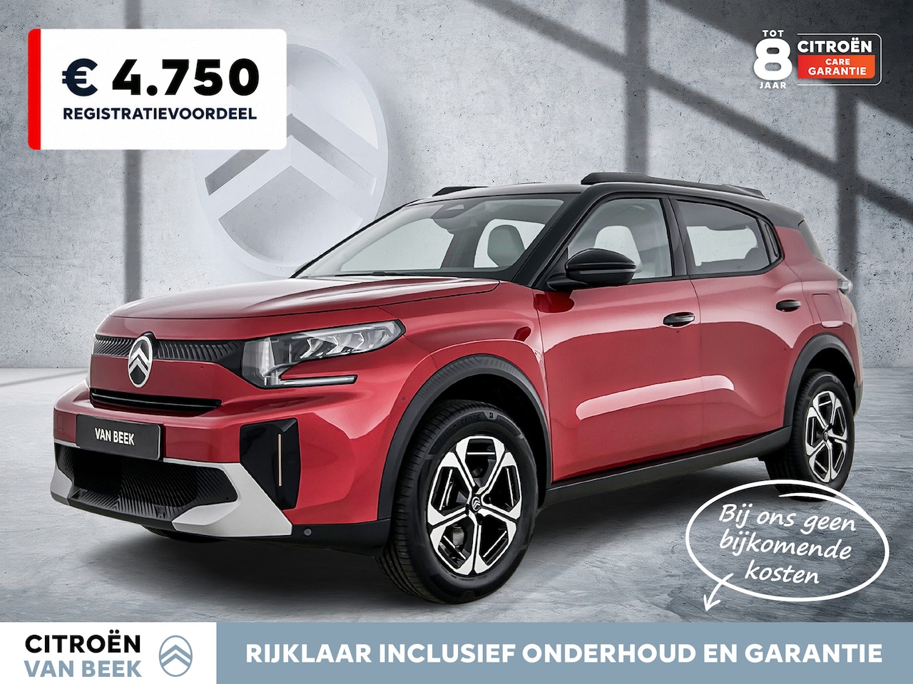 Citroën C3 Aircross - Hybrid 145pk Automaat Max 7 persoons | 7 zitplaatsen | Achteruitrijcamera | Comfort Seats - AutoWereld.nl