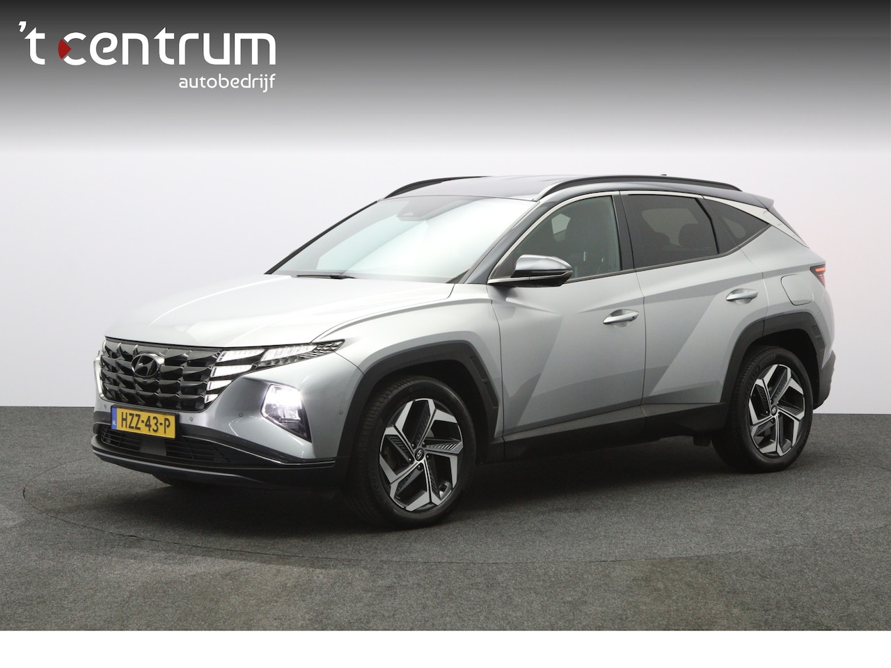 Hyundai Tucson - 1.6 T-GDI HEV Premium 1.6 T-GDI HEV Premium, 360 Camera, Leder, Trekhaak, Stoelverwarming -Koeling - AutoWereld.nl