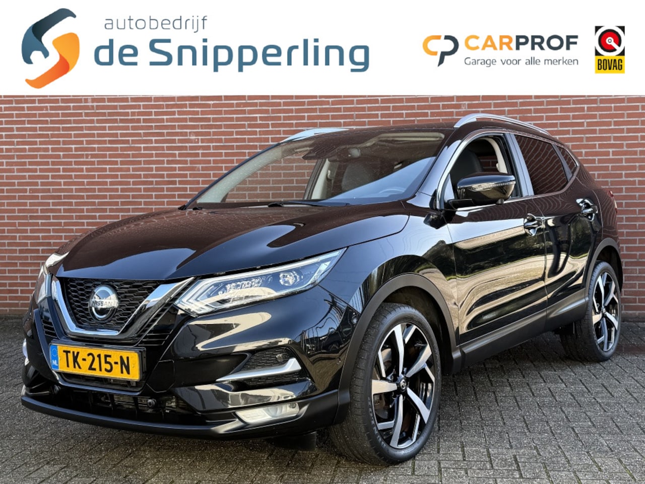 Nissan Qashqai - 1.2 Tekna Automaat Pano Navi Clima Stoelverwarming Camera Pdc - AutoWereld.nl