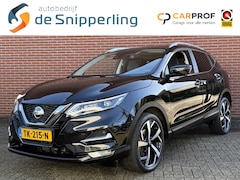 Nissan Qashqai - 1.2 Tekna Automaat Pano Navi Clima Stoelverwarming Camera Pdc