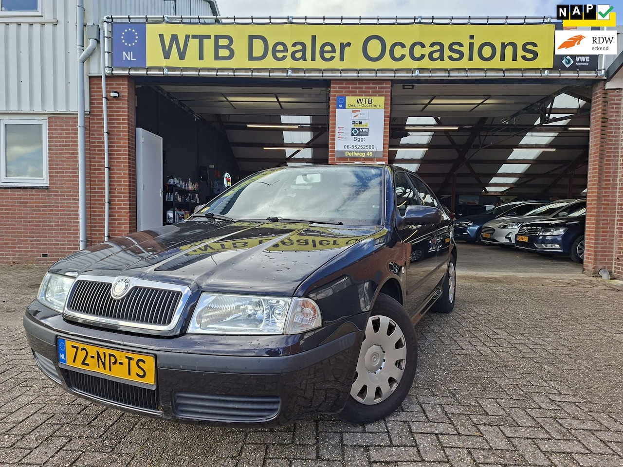 Skoda Octavia - 1.6 Drive 1.6 Drive, Trekhaak, Airco, - AutoWereld.nl
