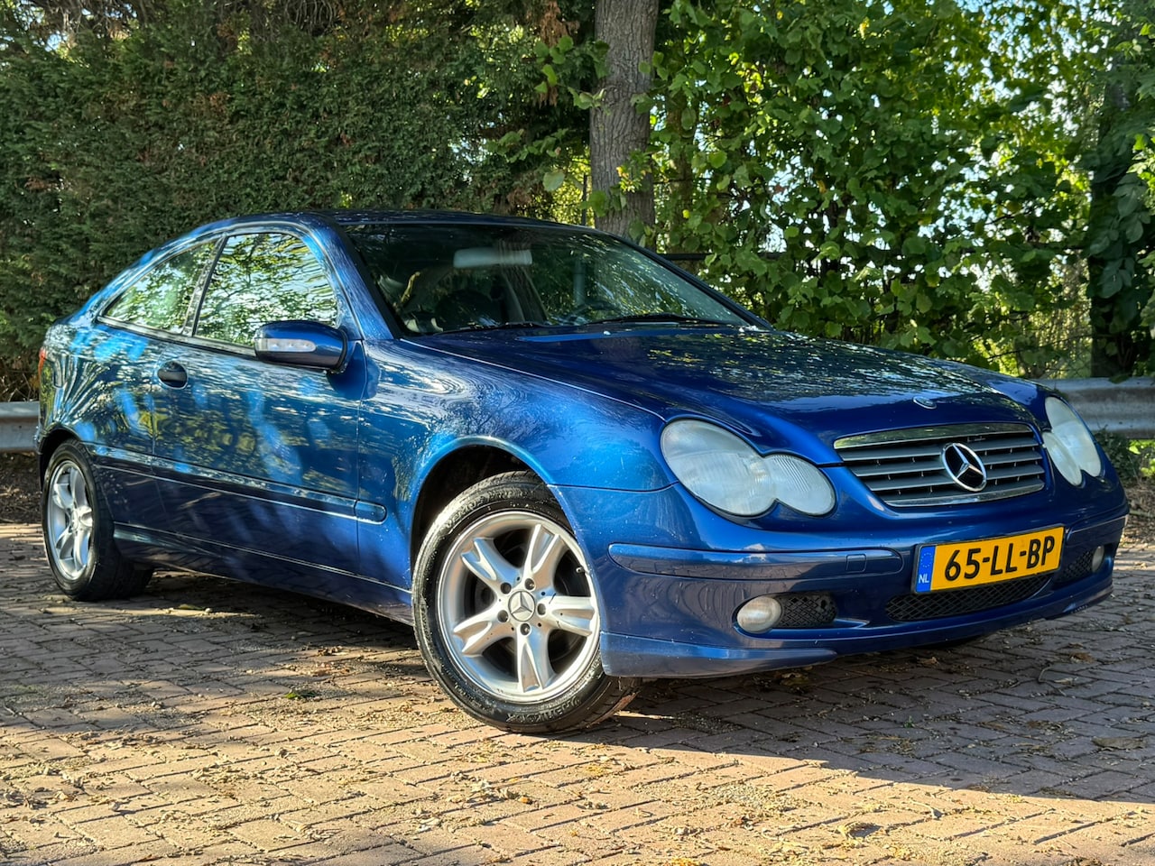 Mercedes-Benz C-klasse Sportcoupé - 180 Kompressor Coupe Airco Cruise Control - AutoWereld.nl