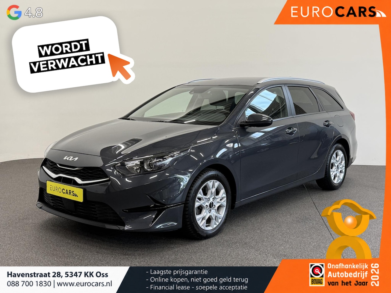 Kia Cee'd Sportswagon - Ceed 1.0 T-GDi DynamicLine Apple Carplay Android Auto Camera DAB Climate Control Cruise Co - AutoWereld.nl