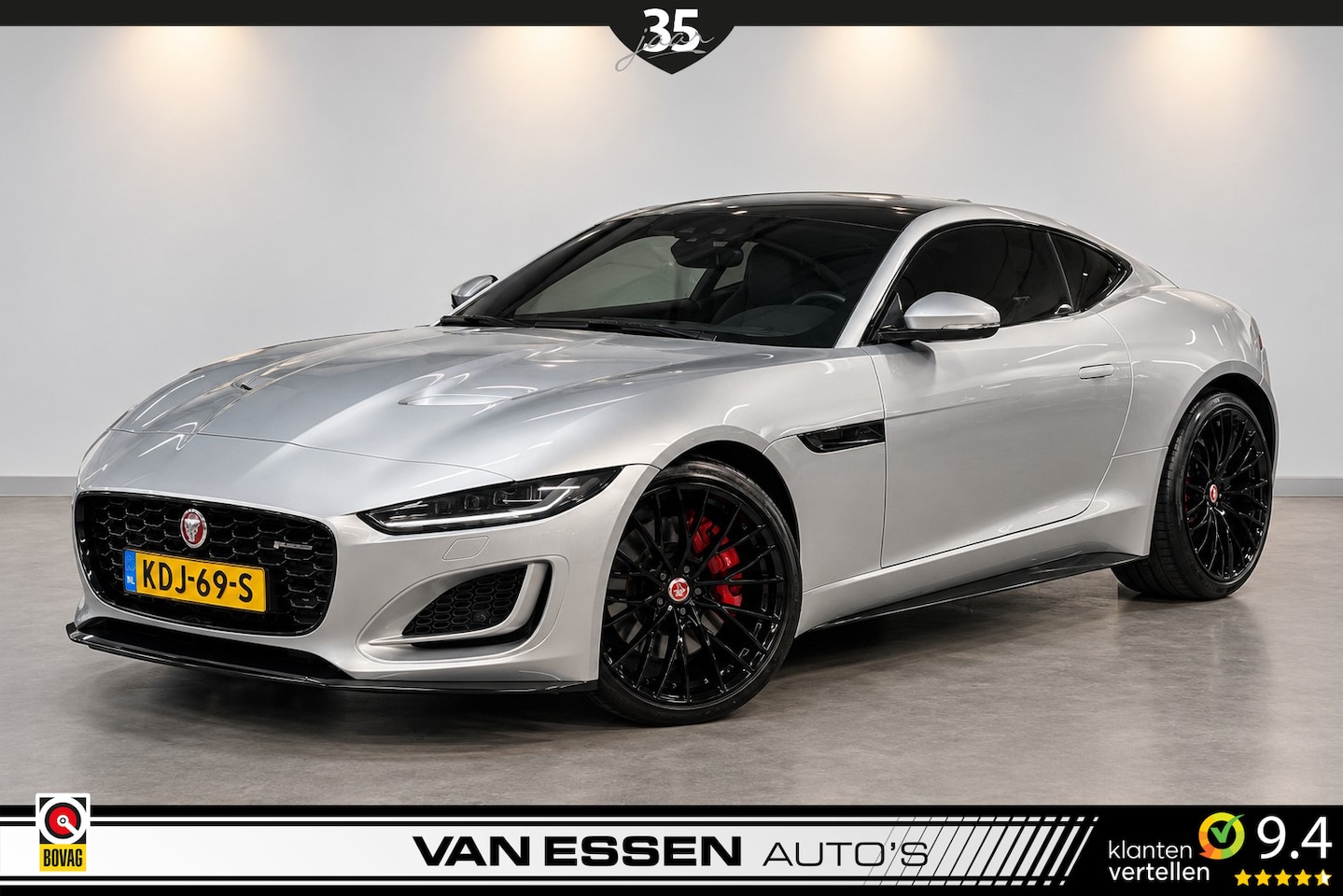 Jaguar F-type - P300 RWD First Edition | MERIDIAN | PANO | LEDER | CAMERA | STOELVERW! - AutoWereld.nl