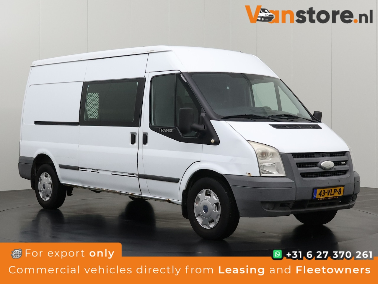 Ford Transit - 350L 2.4TDCI 116PK L3H3 EF HD | Airco | 3-Zits | Trekhaak - AutoWereld.nl