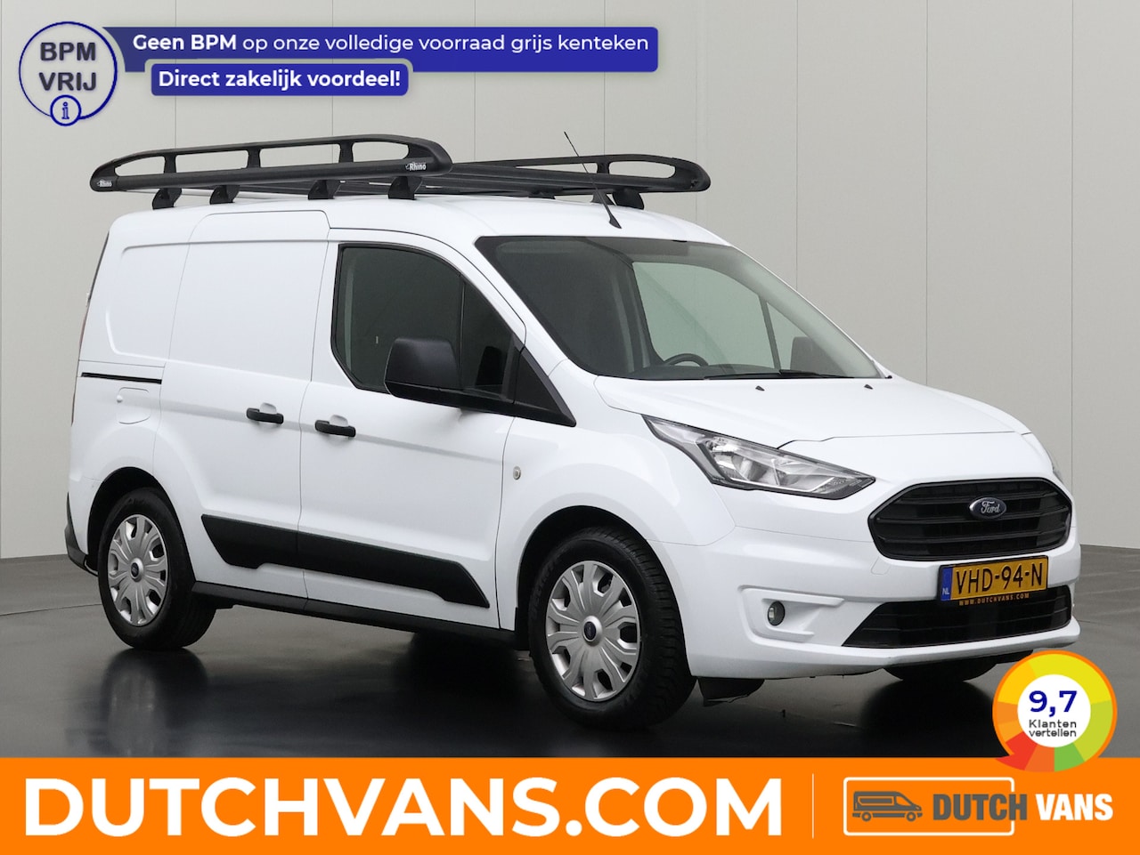 Ford Transit Connect - 1.5EcoBlue Imperiaal | Trekhaak | Airco | Cruise | Betimmering - AutoWereld.nl