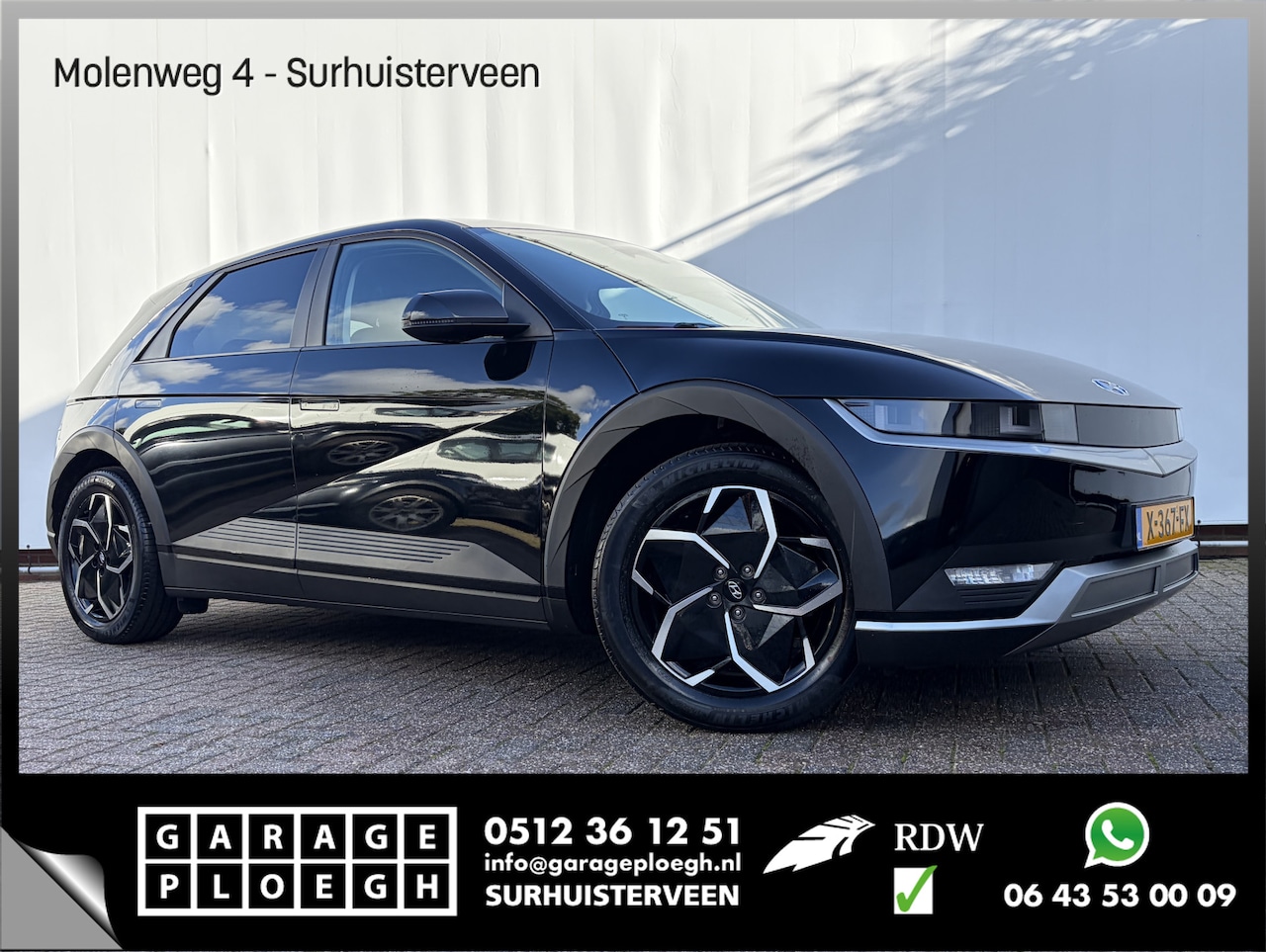 Hyundai IONIQ 5 - Style 58 kWh Adap.Cruise Camera Carplay Led 19Inch Keyless Orig.NL Incl.BTW - AutoWereld.nl