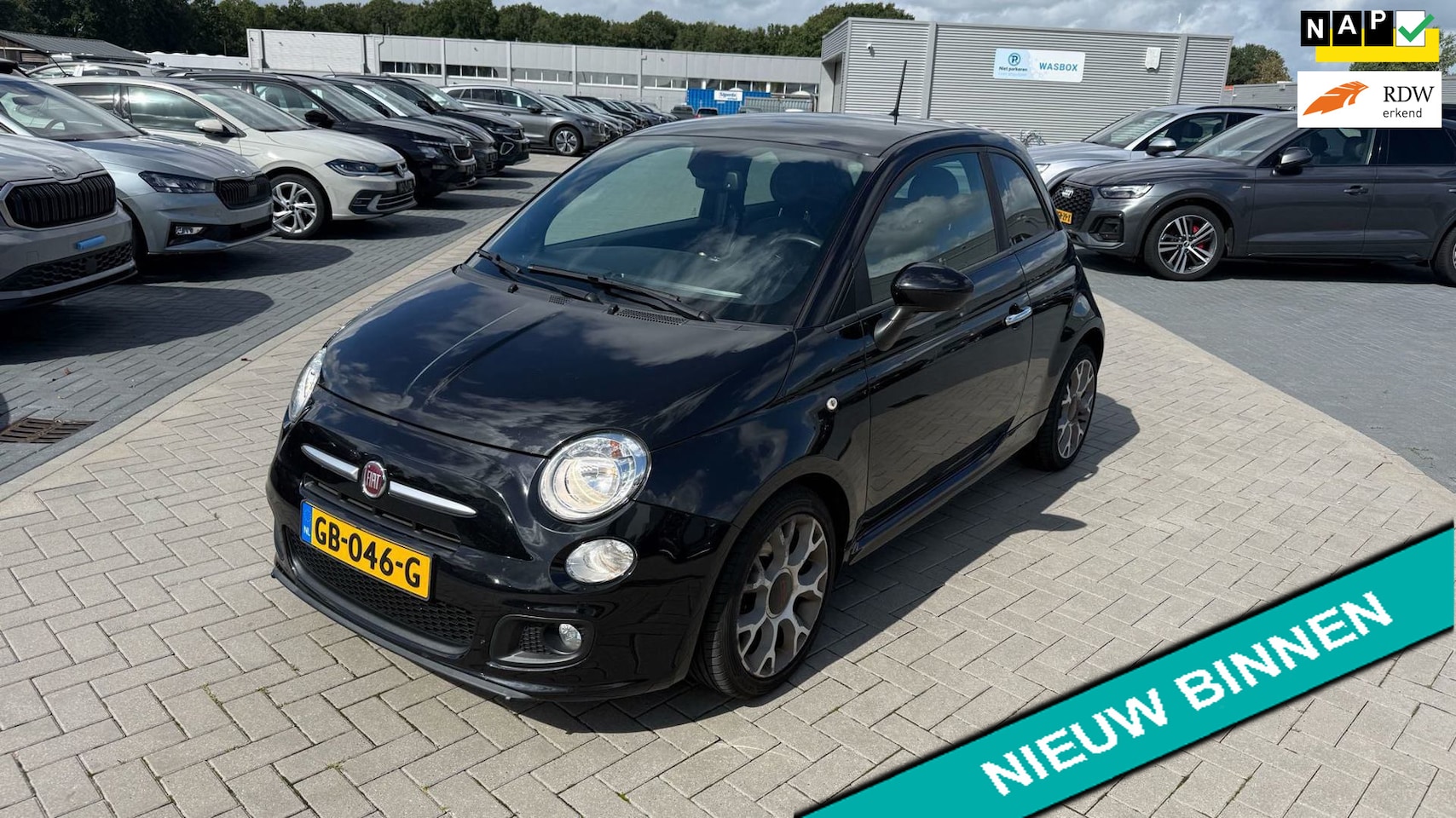 Fiat 500 - 0.9 TwinAir Turbo 500S 80pk Clima Digitaal PDC Historie Geen import - AutoWereld.nl