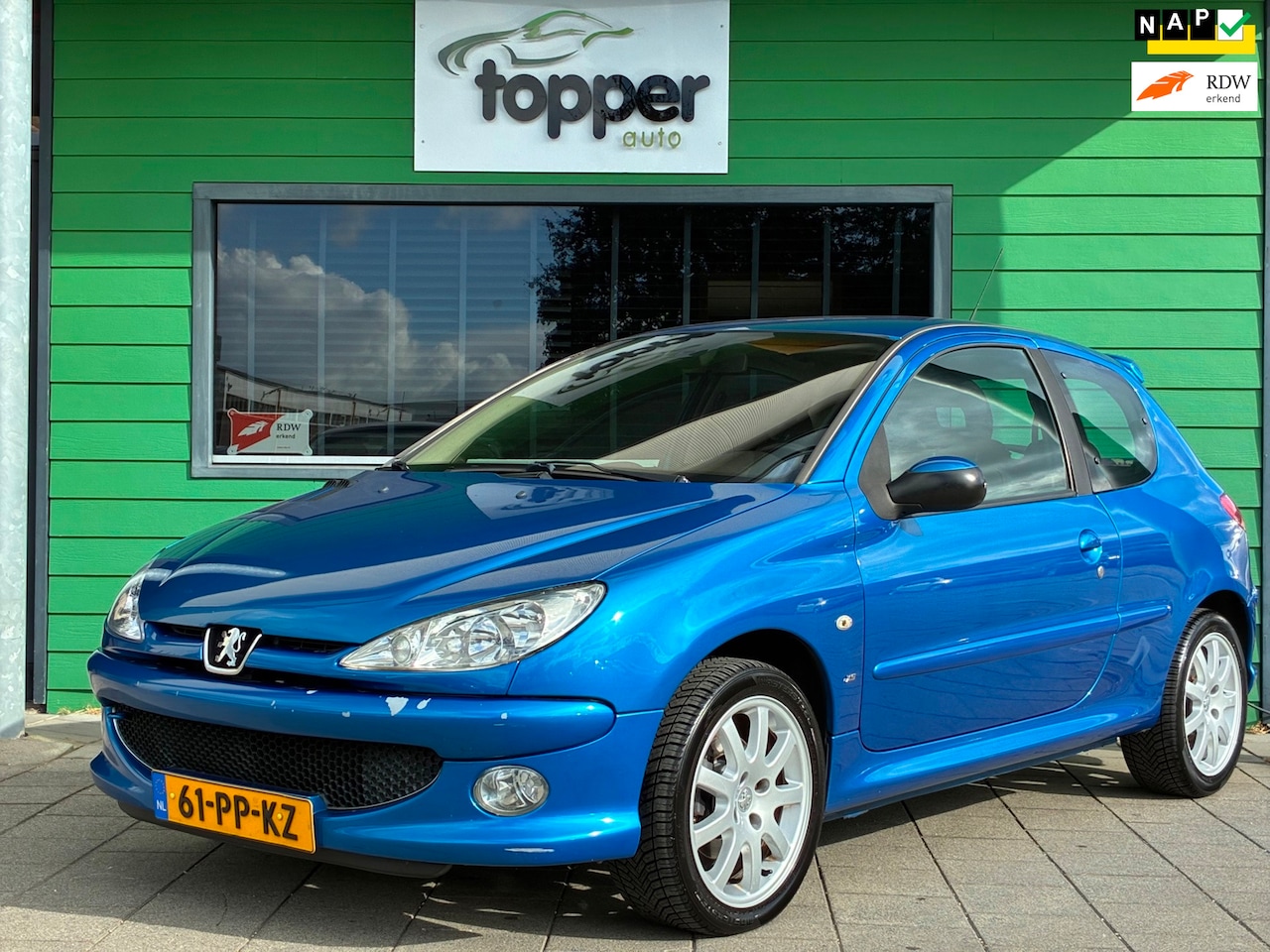 Peugeot 206 - 1.6-16V XS JBL|1e Eigenaar|Automatische Airco|Elektr.ramen|LM-Velgen|NAP|Nieuwe APK| - AutoWereld.nl