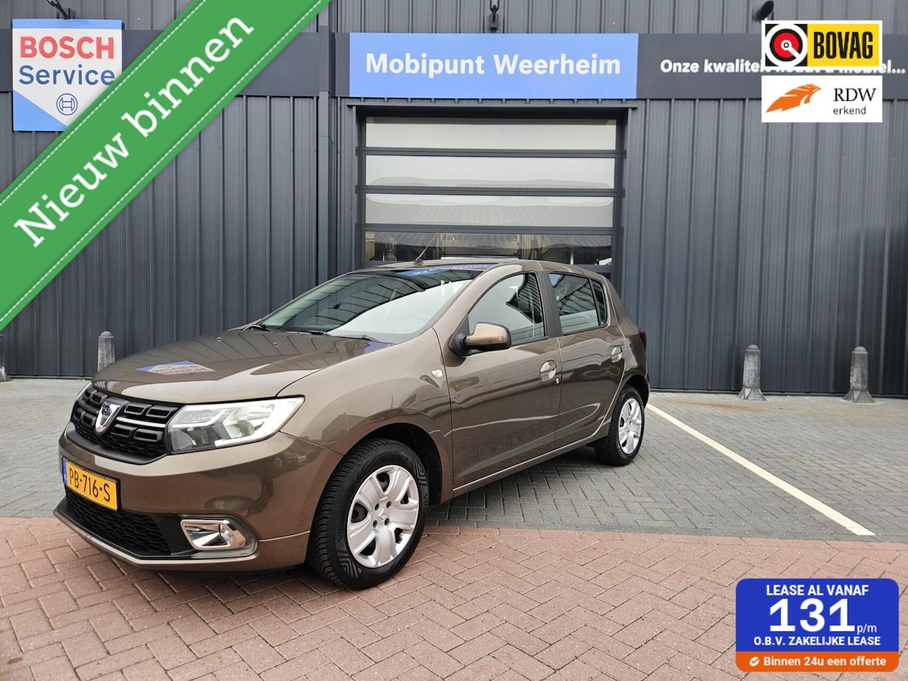 Dacia Sandero - 0.9 TCe Laureate AIRCO | CRUISE | TREKHAAK| LAGE KM ST NAP! - AutoWereld.nl