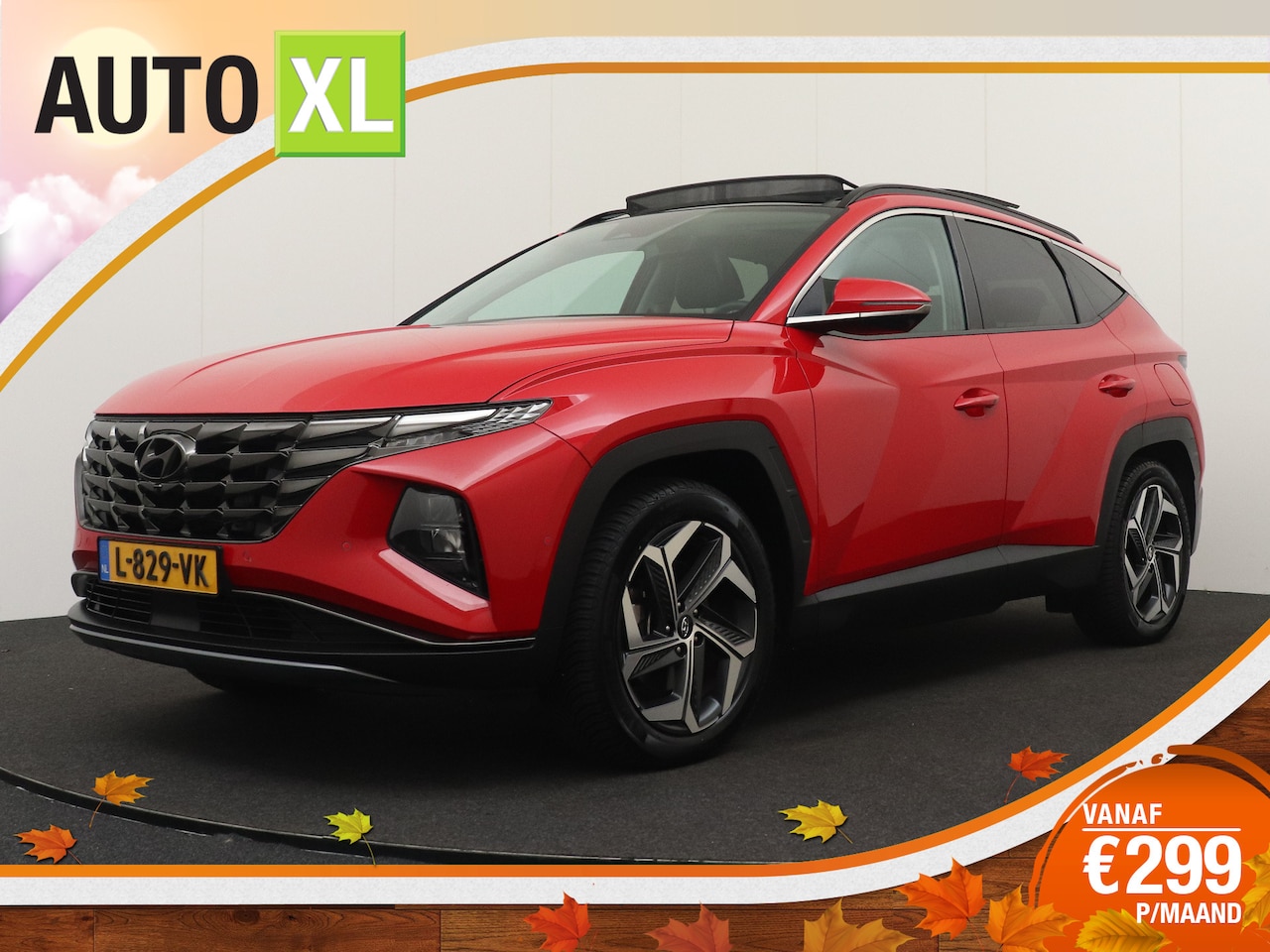 Hyundai Tucson - 1.6 265 PK PHEV Premium Sky 4WD Pano-dak Leder Ventilatie - AutoWereld.nl