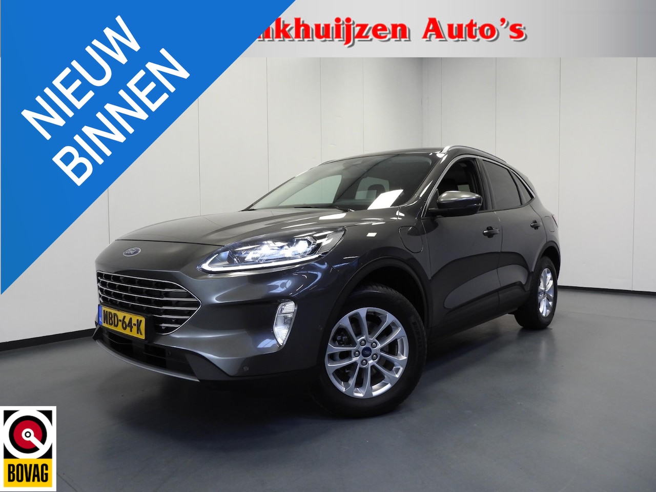 Ford Kuga - 2.5 PHEV Plug-In Titanium X TREKH./NAVI/LED/B&O/HEAD-UP/17"LMV! - AutoWereld.nl