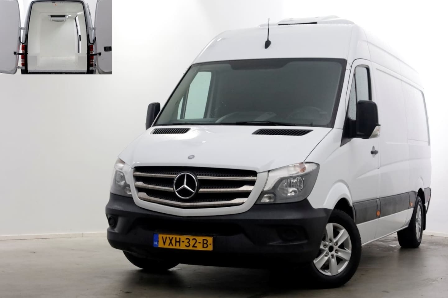 Mercedes-Benz Sprinter - 313 CDI 130pk L2H2 Koelwagen 12V + 230V Nachtstekker Airco/Camera 09-2015 - AutoWereld.nl