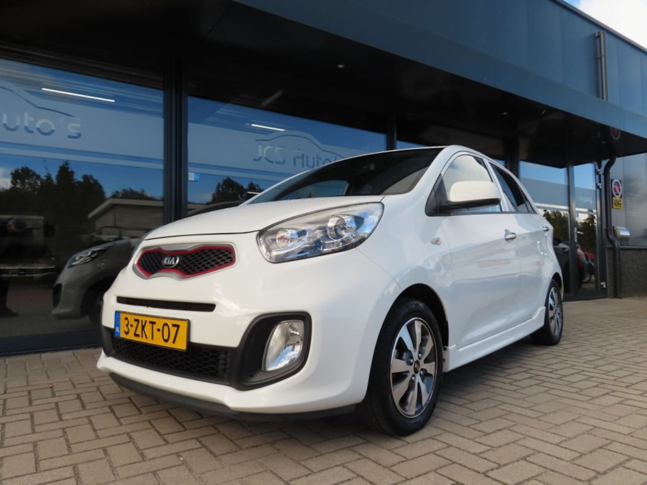 Kia Picanto - 1.0 CVVT X-Treme Ecc Cruise Navi Leder 2015 - AutoWereld.nl