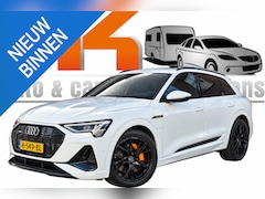 Audi e-tron - e-tron 50 quattro Launch edition Black | 2x S-Line | SOH 90% | PANO | ACC | TREKHAAK | 21"