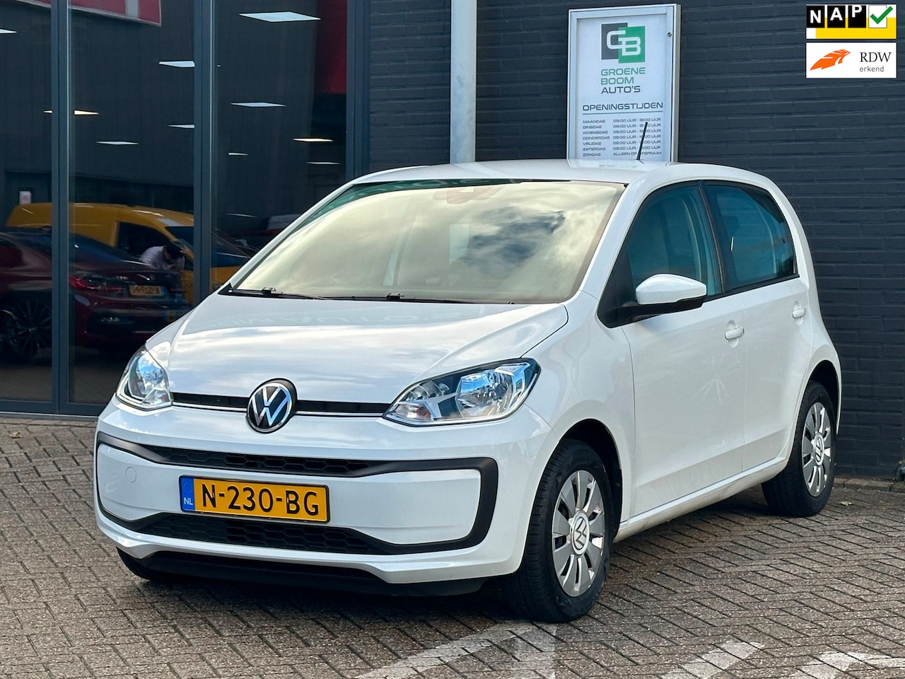 Volkswagen Up! - 1.0 TSI Comfortline/1STE EIG /AIRCO/NL-AUTO NAP!! - AutoWereld.nl