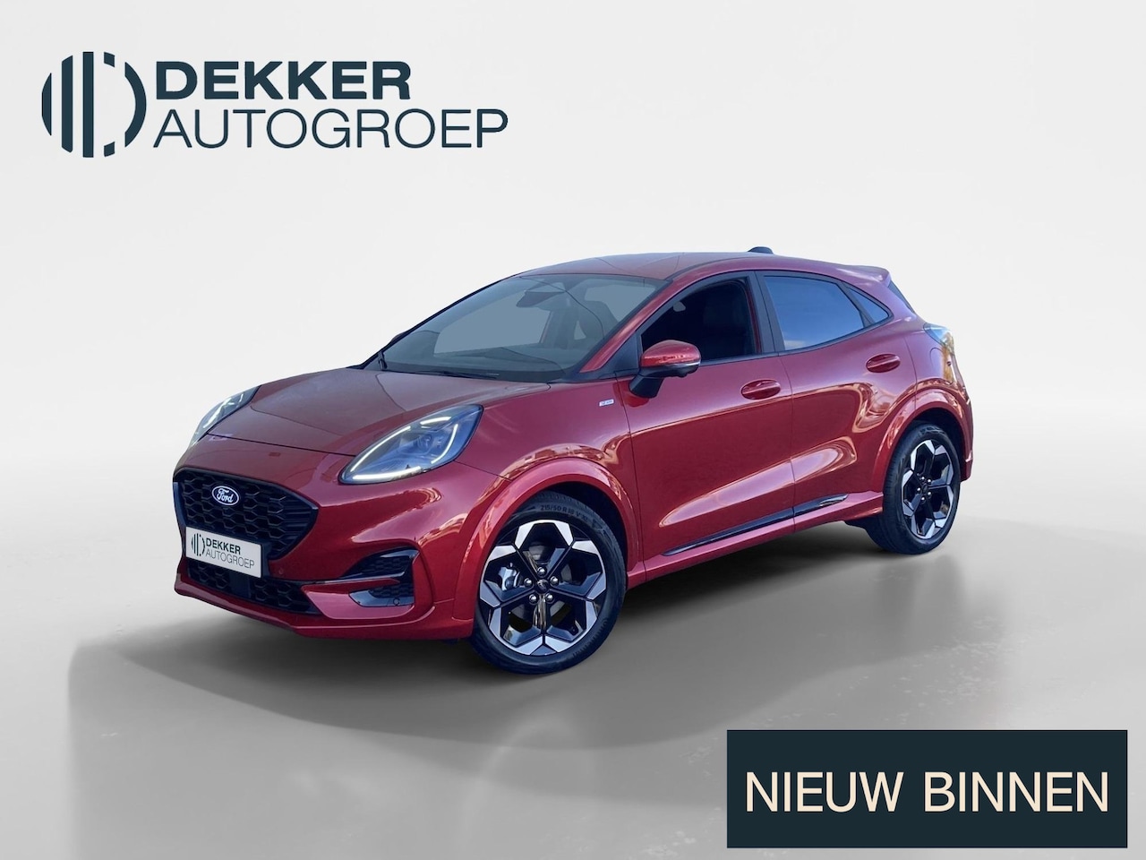 Ford Puma - 1.0 EcoBoost Hybrid ST-Line X Automaat Fantastic Red - Driver Assistance Pack - Winter Pac - AutoWereld.nl