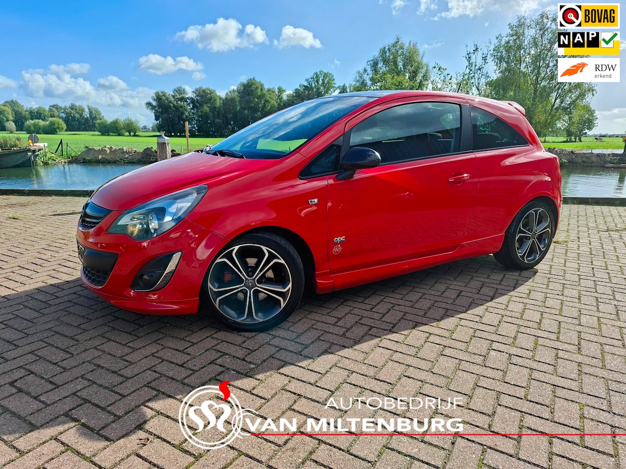Opel Corsa - 1.4 Turbo Color Edition OPC Airco Stoel- stuurverwarming Cruise Navi PDC - AutoWereld.nl