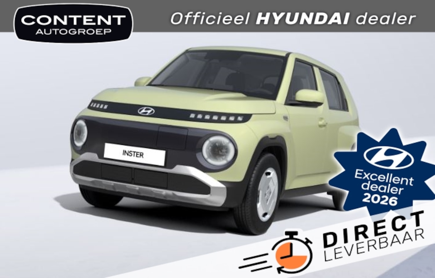Hyundai Inster - 42 kWh 4-zits E-Motion / Voorraad deal - AutoWereld.nl