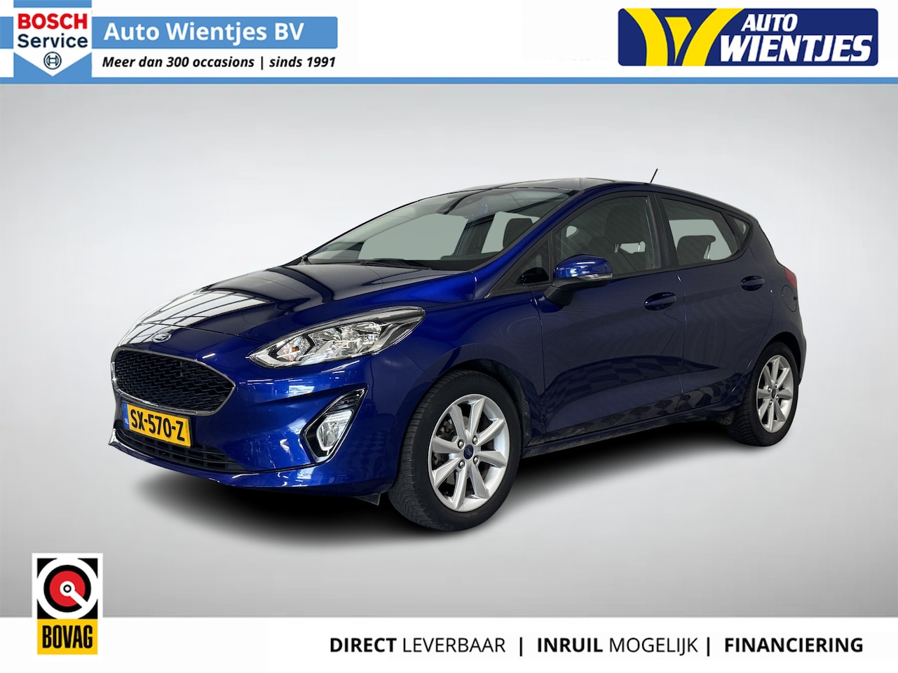 Ford Fiesta - 1.1 | Trend 5-Drs | Airco | Navi | Carplay | Trekhaak - AutoWereld.nl