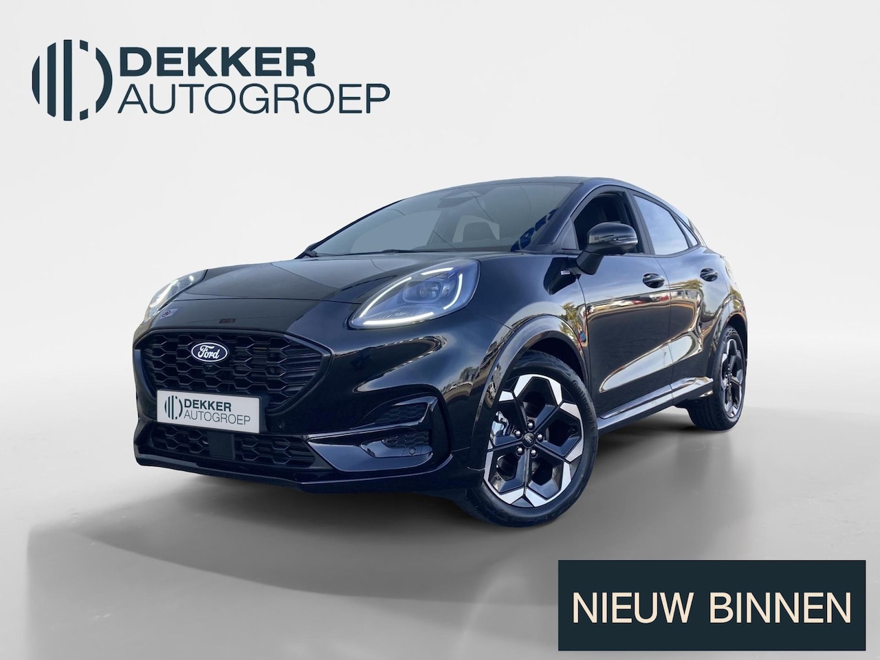 Ford Puma - 1.0 EcoBoost Hybrid ST-Line X Automaat Agate Black - Driver Assistance Pack - Winter Pack - AutoWereld.nl